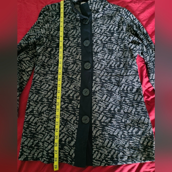 Habitat Black And Gray Knit Jacket - Picture 4 of 7